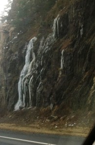 He carefully traveresed the Eye-rahn Gait Ice Falls...